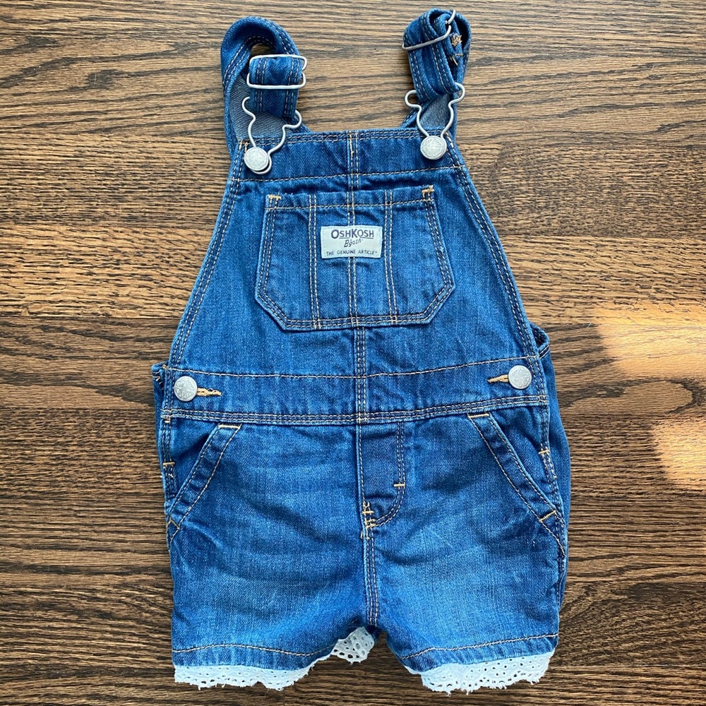 Overall Shorts